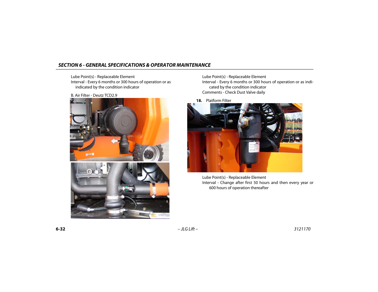JLG 1250AJP Operator Manual User Manual | Page 122 / 132