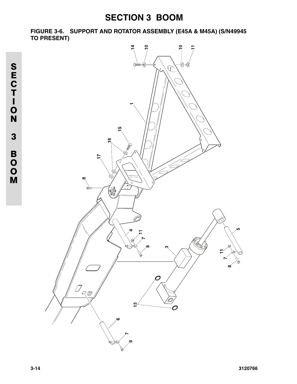 JLG E45A_AJ ANSI Parts Manual User Manual | Page 84 / 206