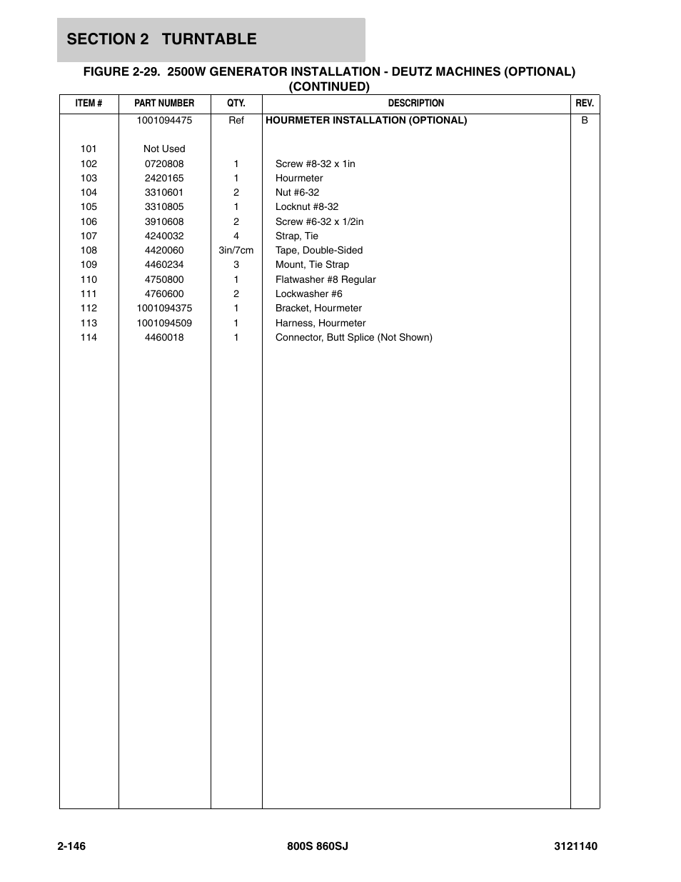 JLG 860SJ Parts Manual User Manual | Page 198 / 446