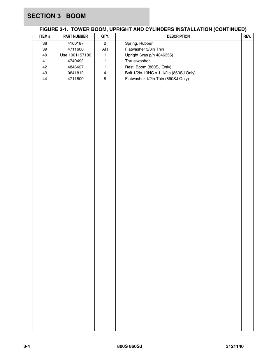 JLG 860SJ Parts Manual User Manual | Page 232 / 446