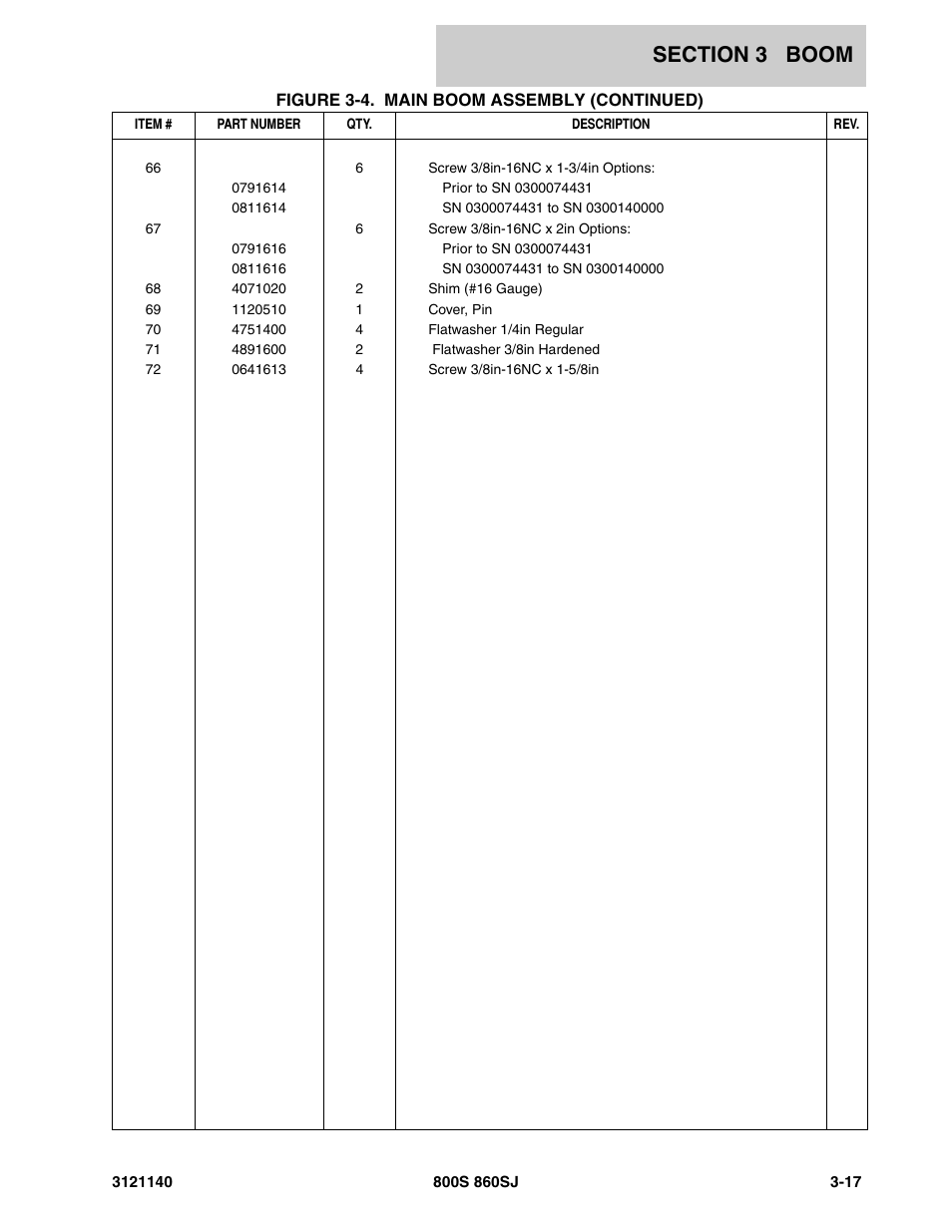 JLG 860SJ Parts Manual User Manual | Page 245 / 446