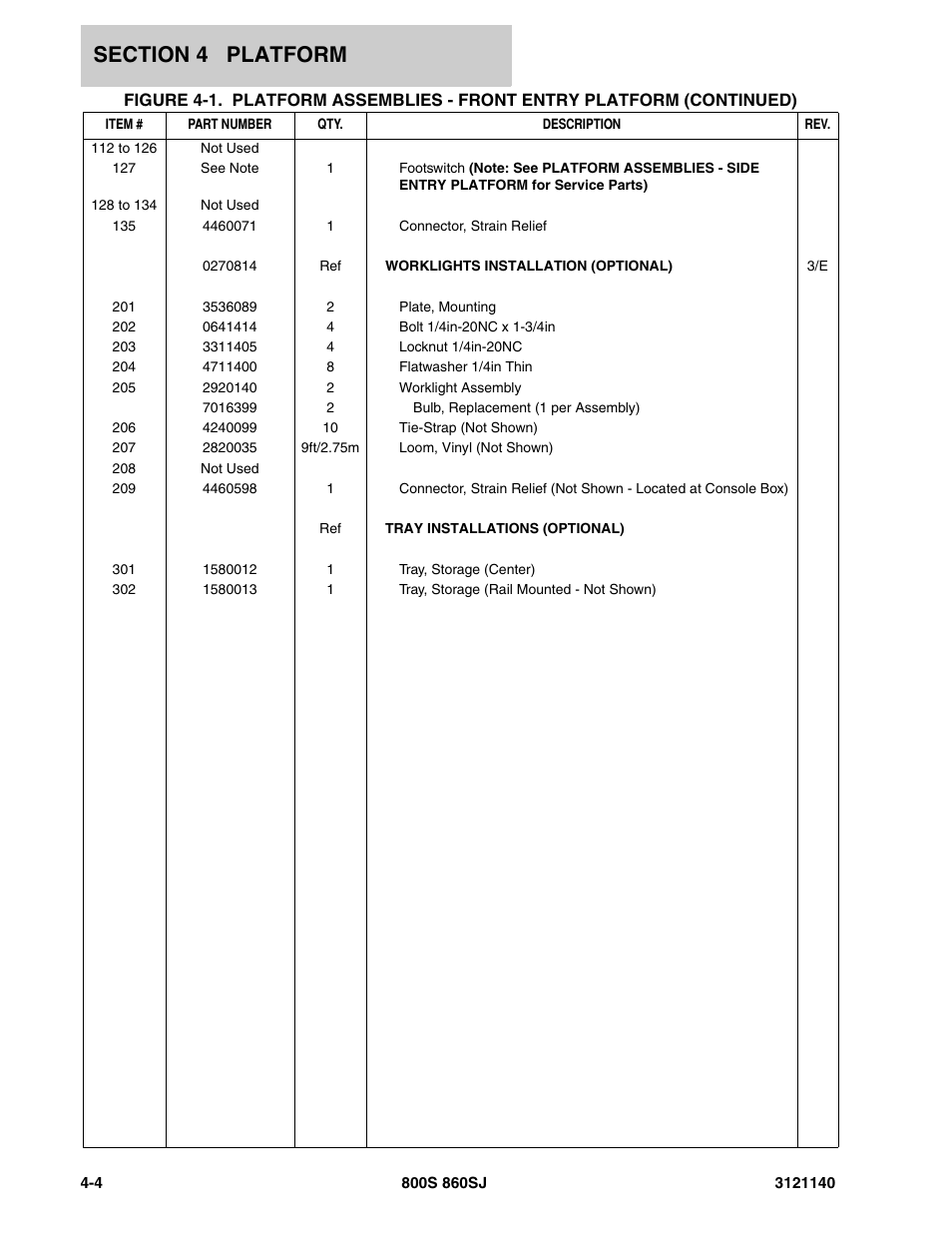 JLG 860SJ Parts Manual User Manual | Page 260 / 446