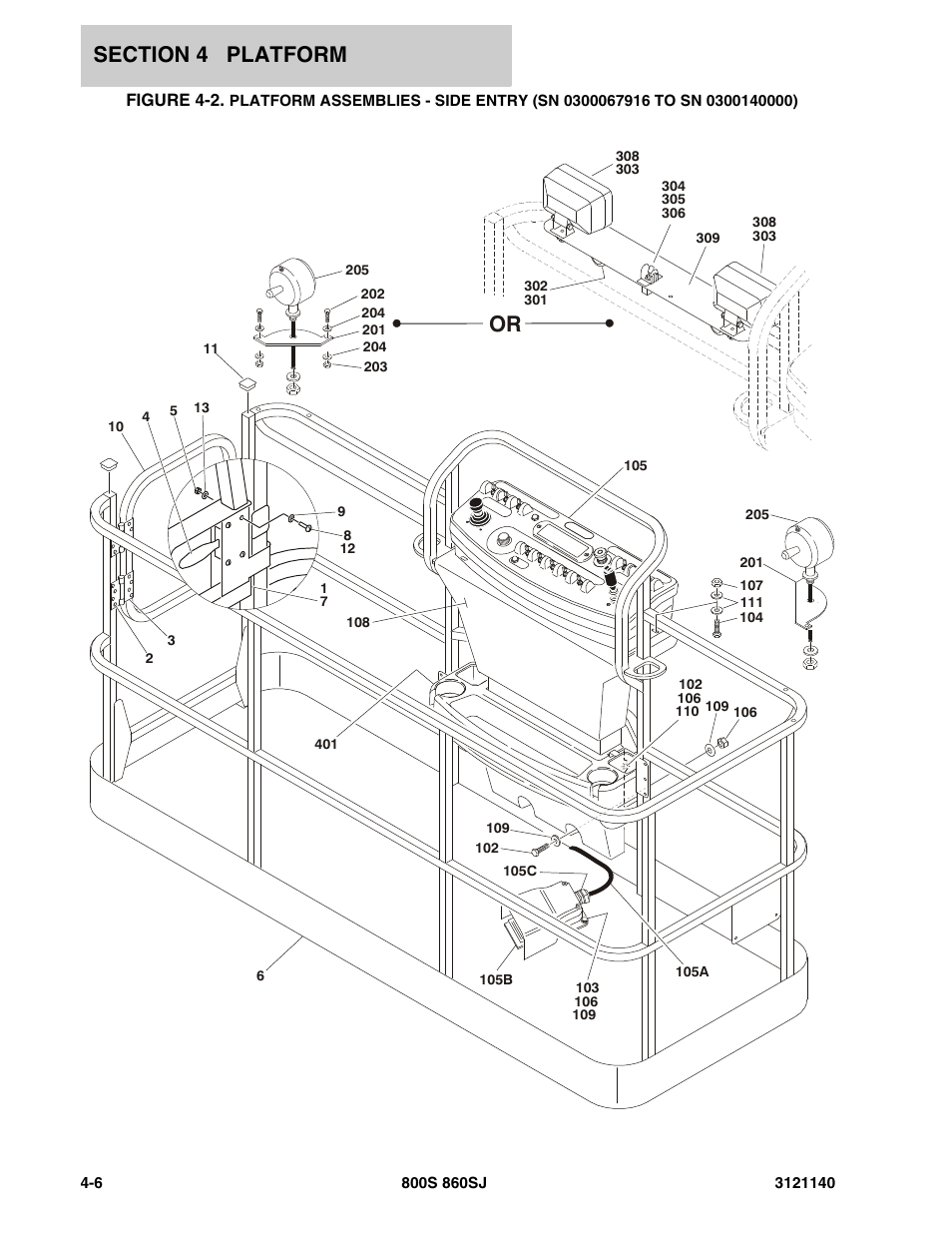 JLG 860SJ Parts Manual User Manual | Page 262 / 446