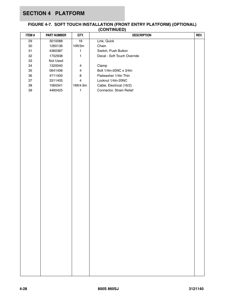 JLG 860SJ Parts Manual User Manual | Page 284 / 446