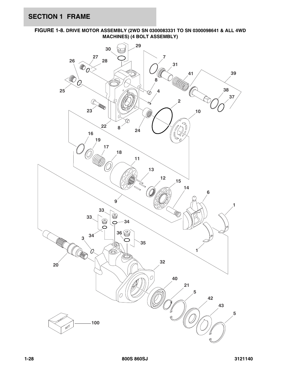 JLG 860SJ Parts Manual User Manual | Page 36 / 446