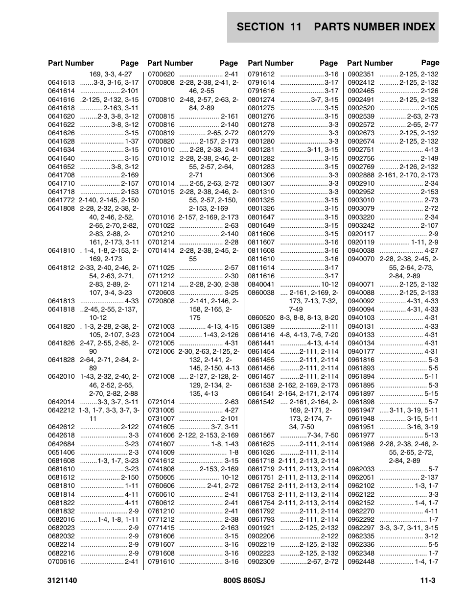 JLG 860SJ Parts Manual User Manual | Page 427 / 446