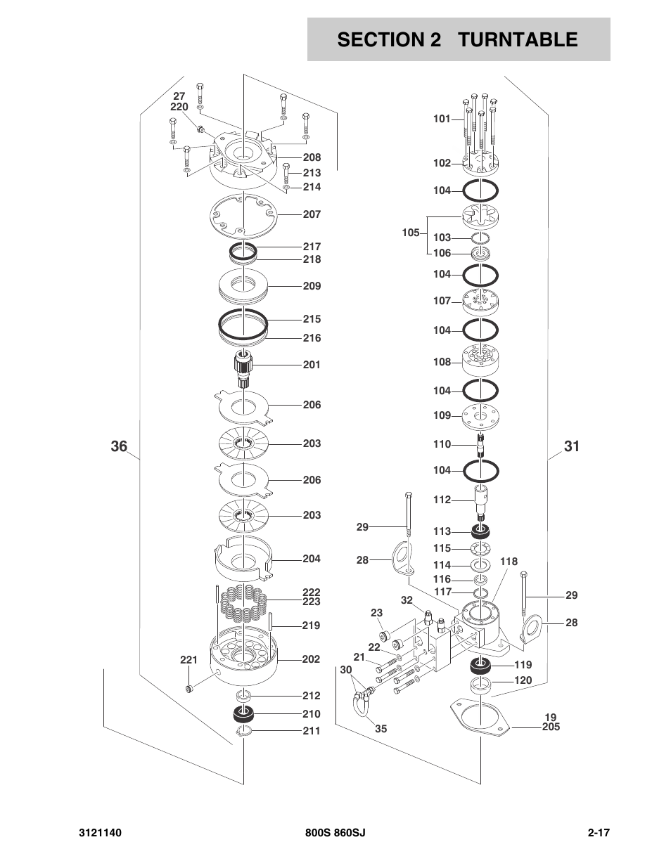 JLG 860SJ Parts Manual User Manual | Page 69 / 446