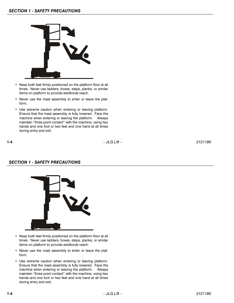 JLG SSV10 Operator Manual User Manual | Page 14 / 94