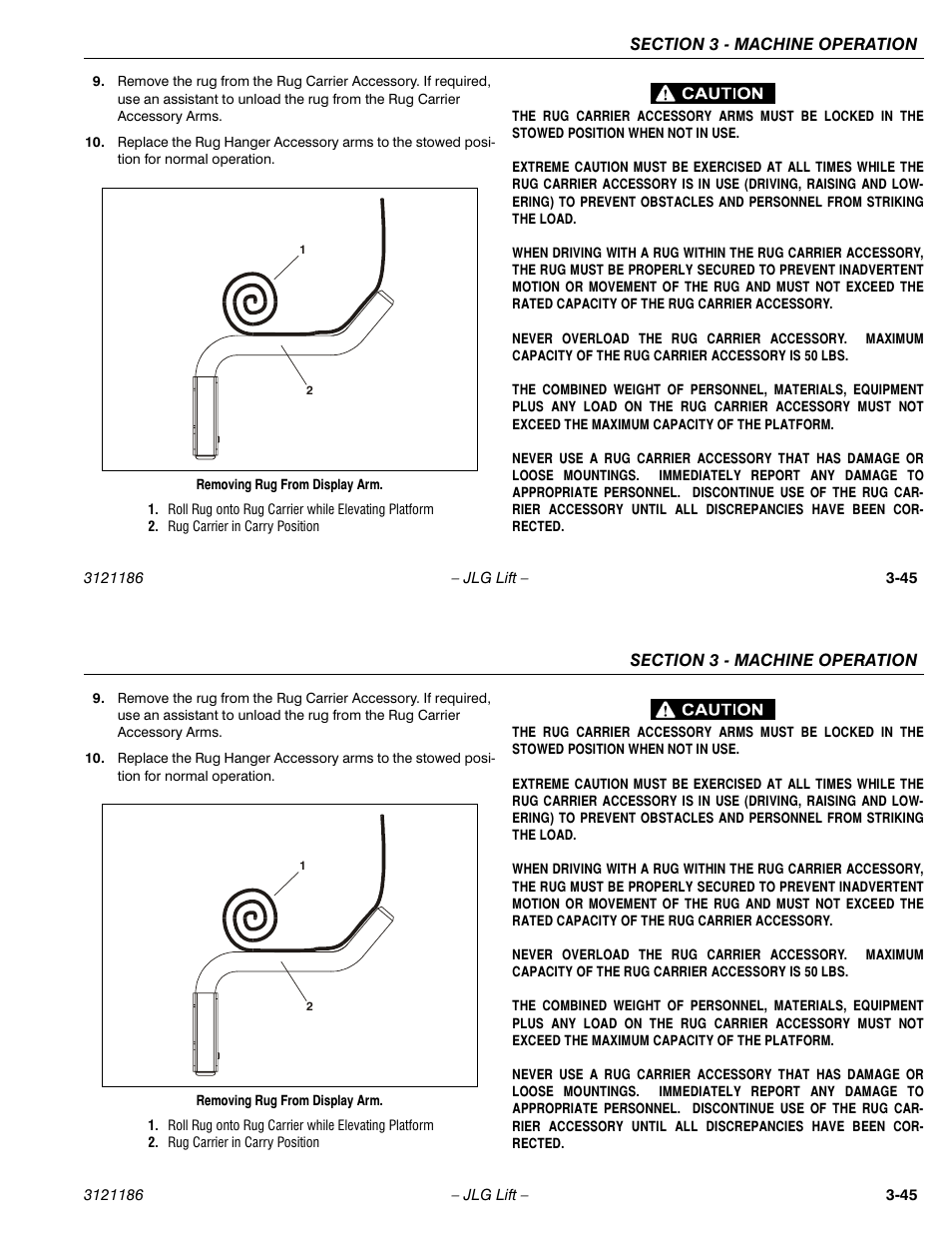 JLG SSV10 Operator Manual User Manual | Page 73 / 94