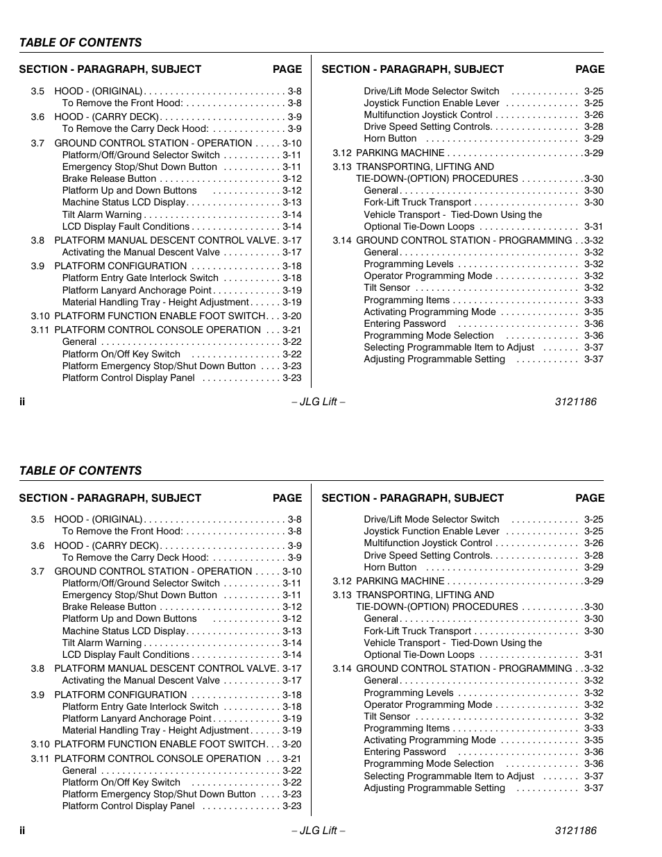 JLG SSV10 Operator Manual User Manual | Page 8 / 94