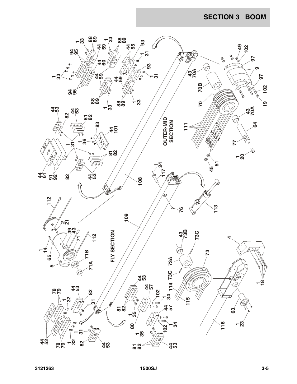 JLG 1500SJ Parts Manual User Manual | Page 153 / 332