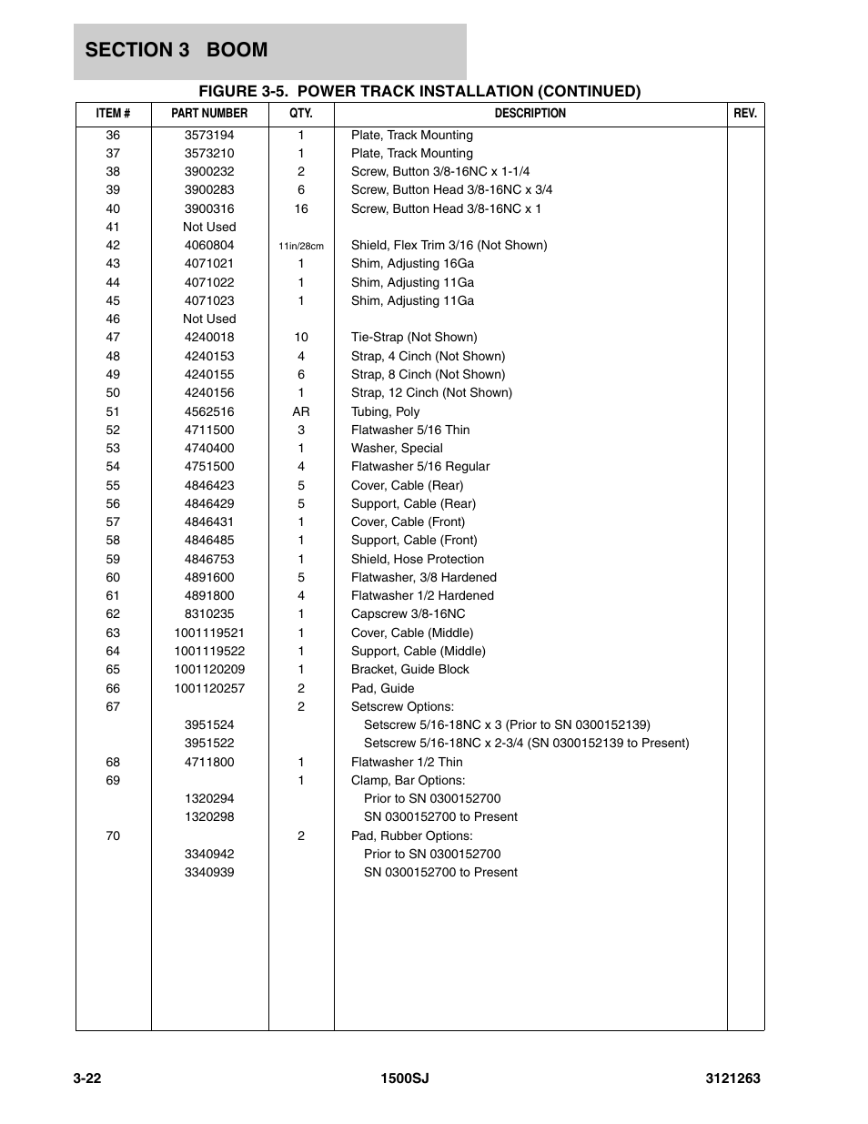JLG 1500SJ Parts Manual User Manual | Page 170 / 332
