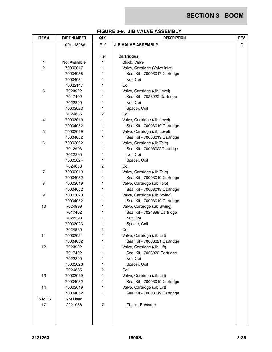 JLG 1500SJ Parts Manual User Manual | Page 183 / 332
