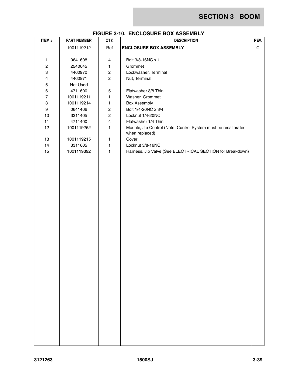 JLG 1500SJ Parts Manual User Manual | Page 187 / 332