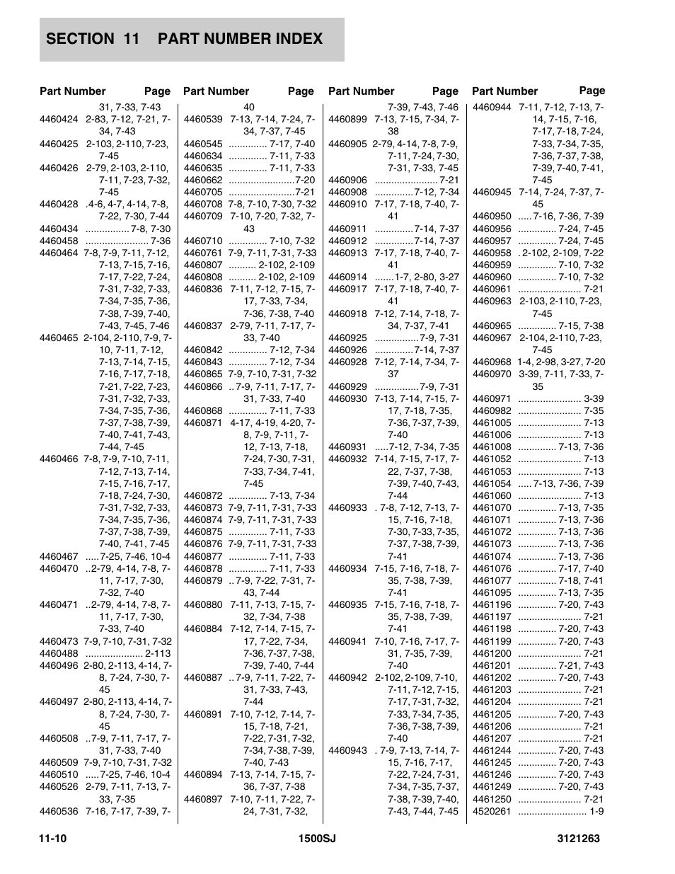 JLG 1500SJ Parts Manual User Manual | Page 324 / 332