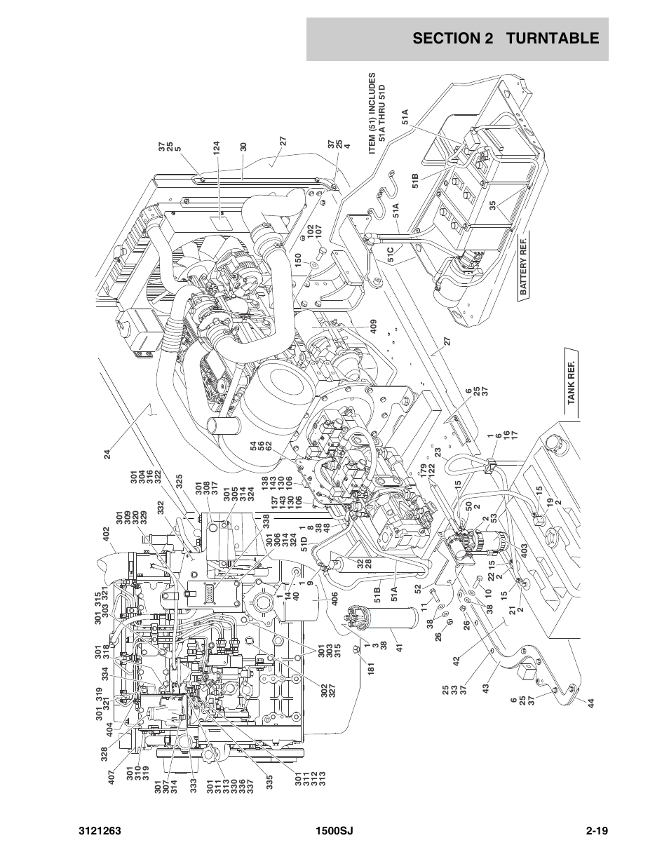JLG 1500SJ Parts Manual User Manual | Page 53 / 332