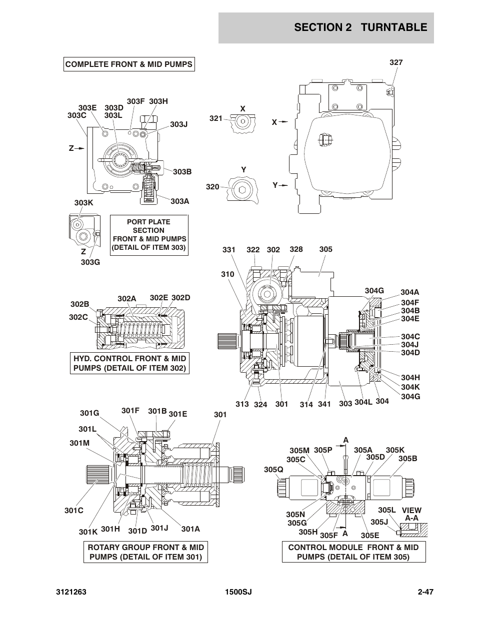 JLG 1500SJ Parts Manual User Manual | Page 81 / 332
