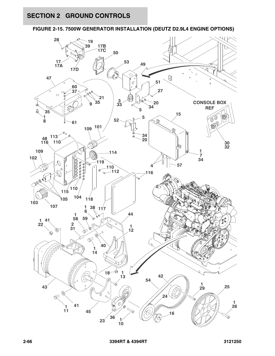 JLG 4394RT Parts Manual User Manual | Page 102 / 244