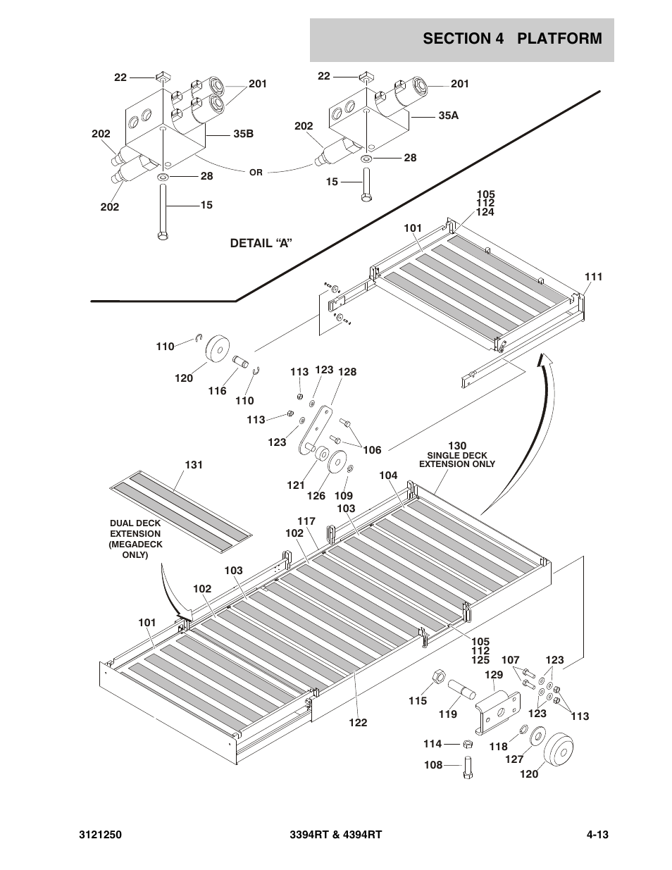 JLG 4394RT Parts Manual User Manual | Page 137 / 244