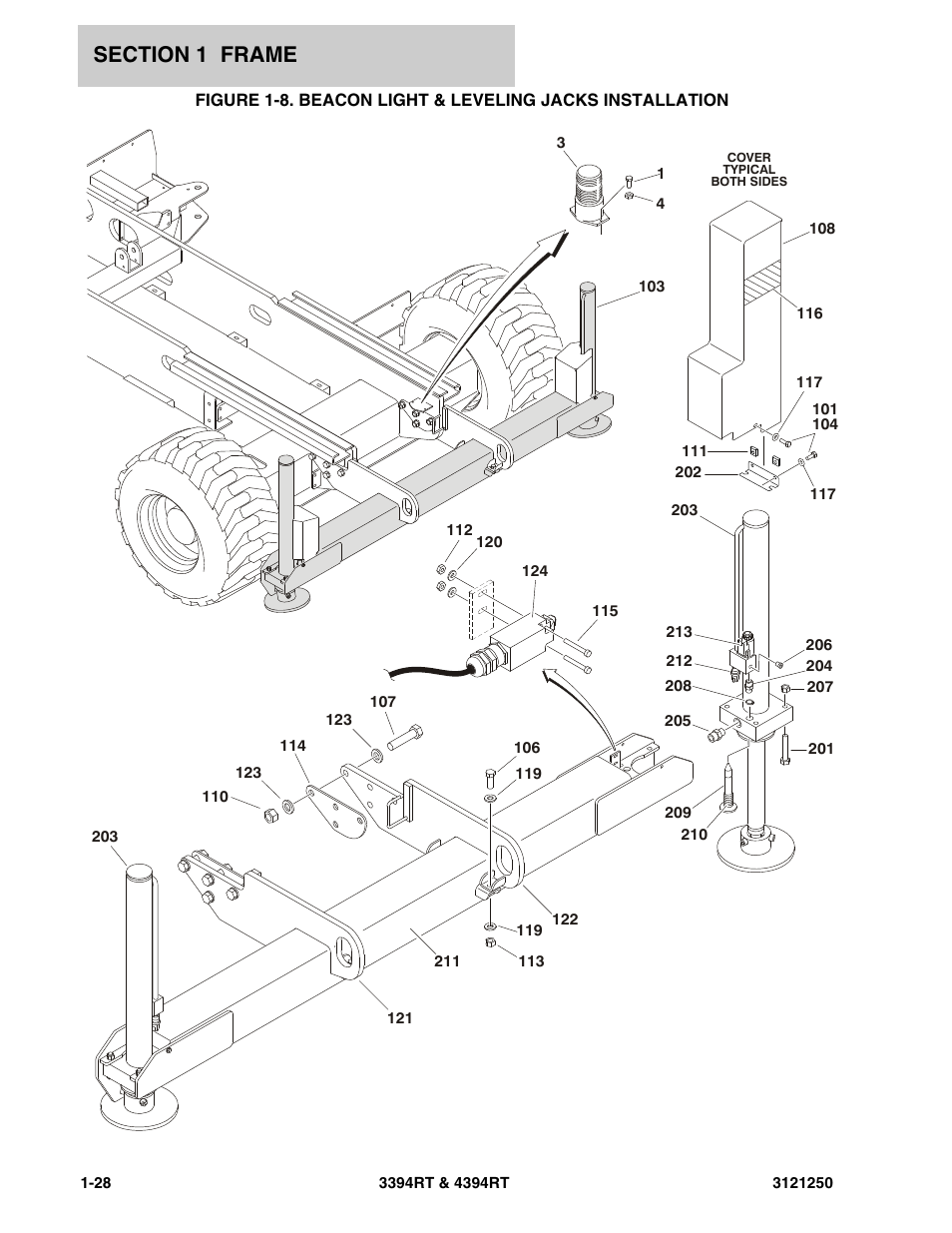 JLG 4394RT Parts Manual User Manual | Page 34 / 244