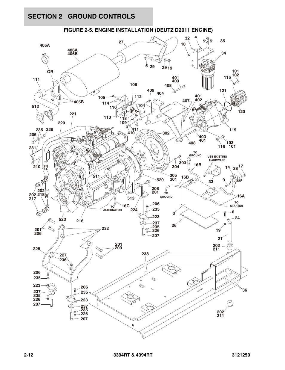 JLG 4394RT Parts Manual User Manual | Page 48 / 244