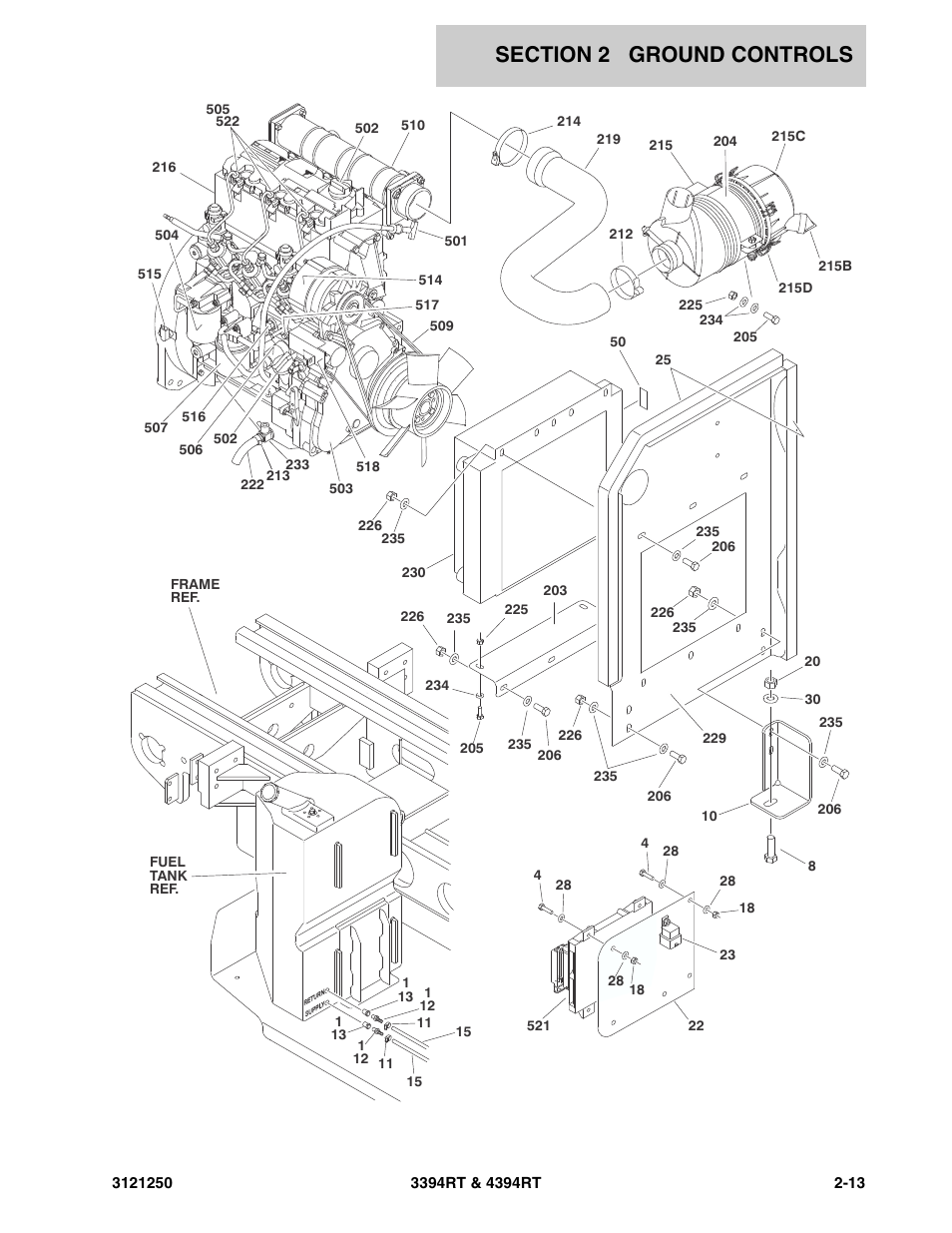 JLG 4394RT Parts Manual User Manual | Page 49 / 244