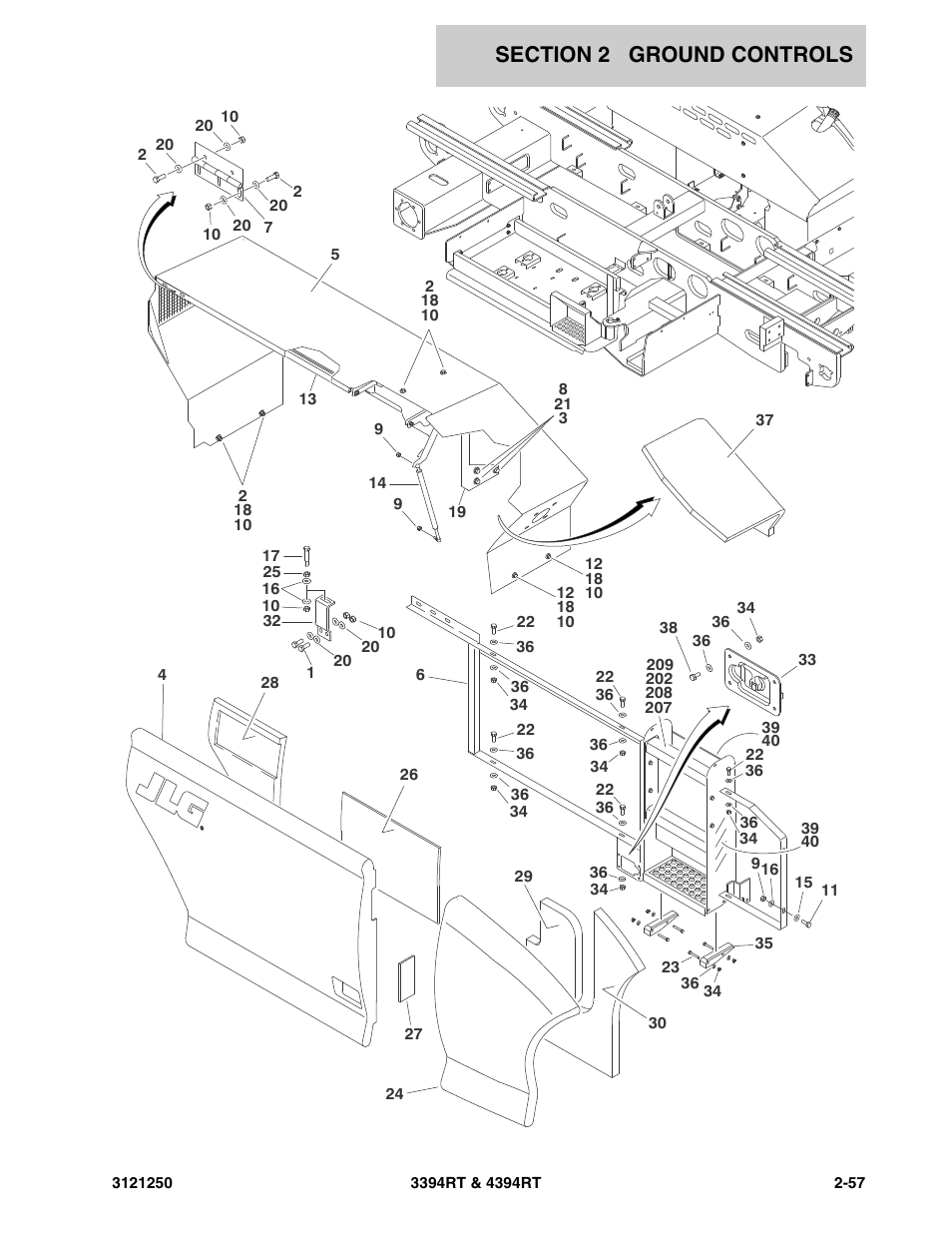 JLG 4394RT Parts Manual User Manual | Page 93 / 244