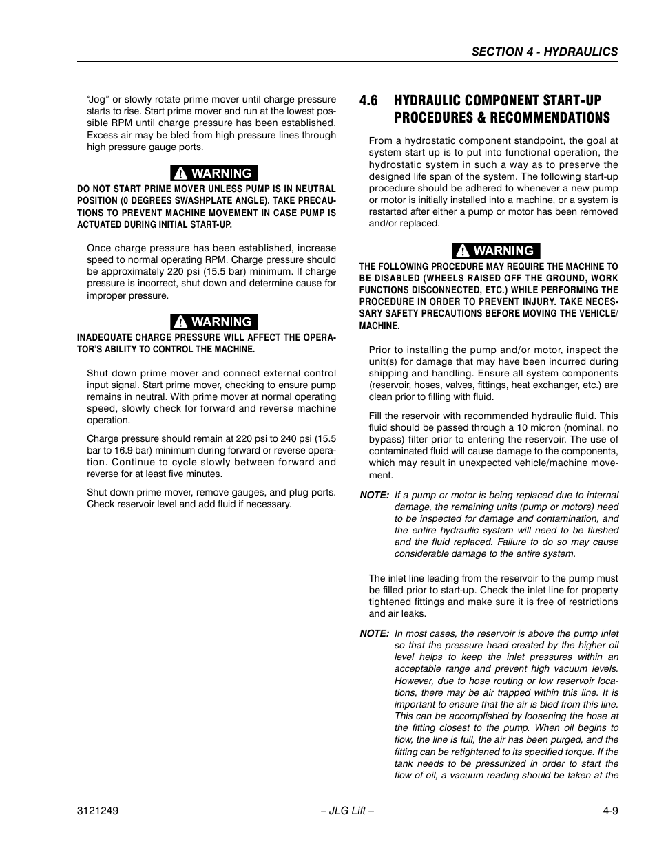JLG 4394RT Service Manual User Manual | Page 175 / 268