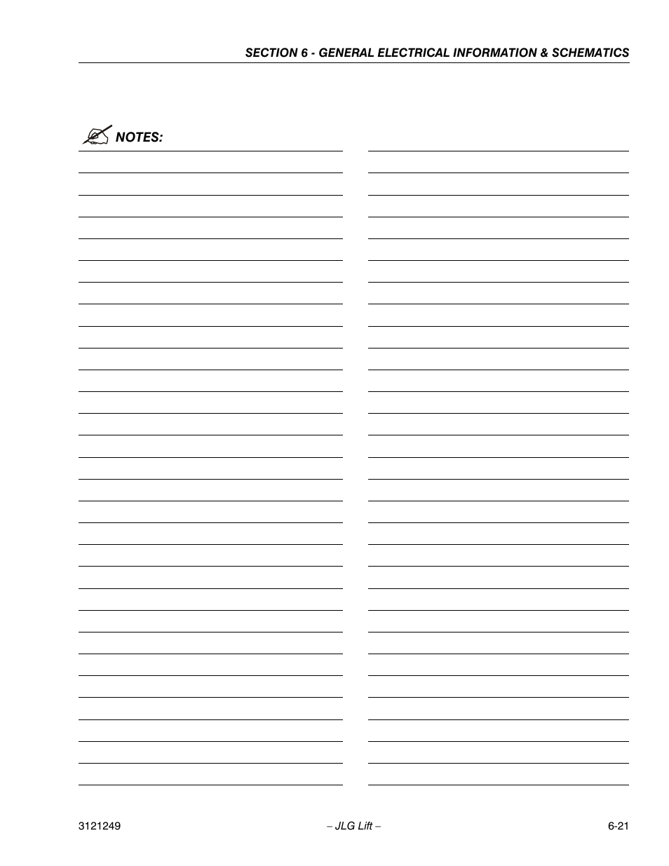 JLG 4394RT Service Manual User Manual | Page 253 / 268