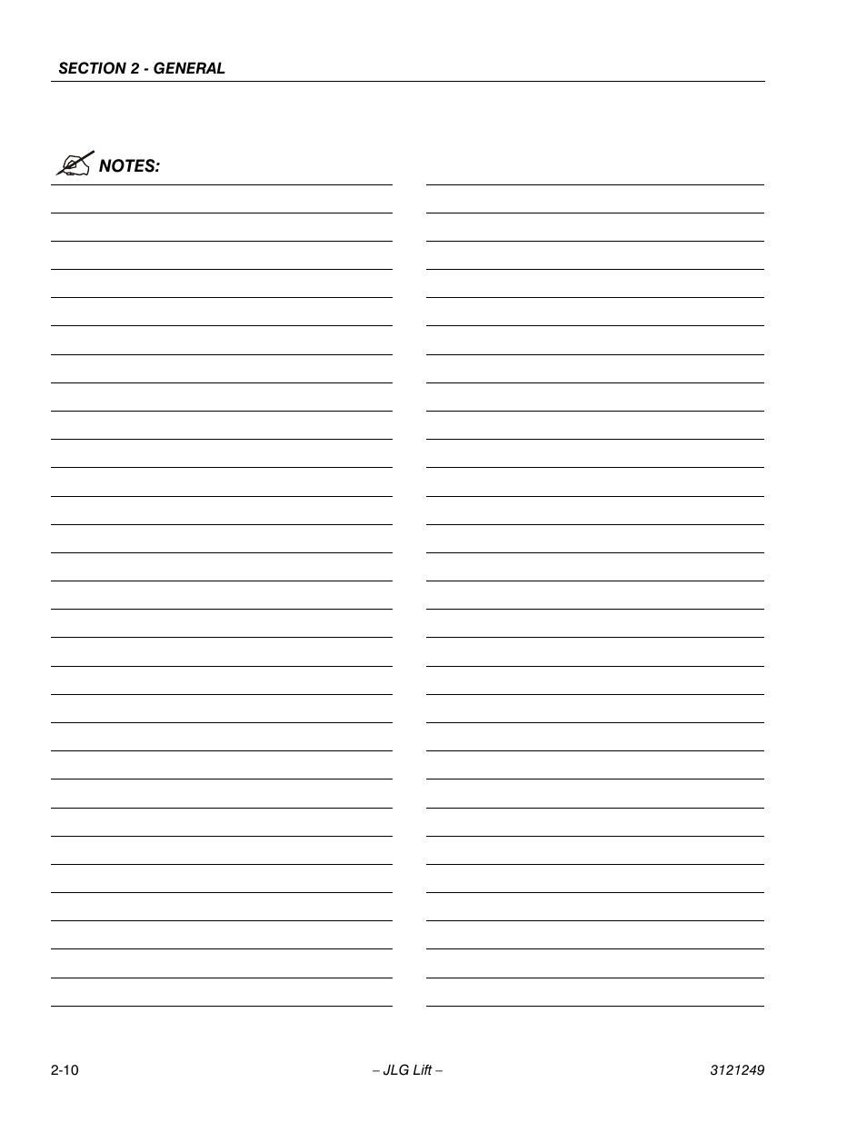 JLG 4394RT Service Manual User Manual | Page 36 / 268