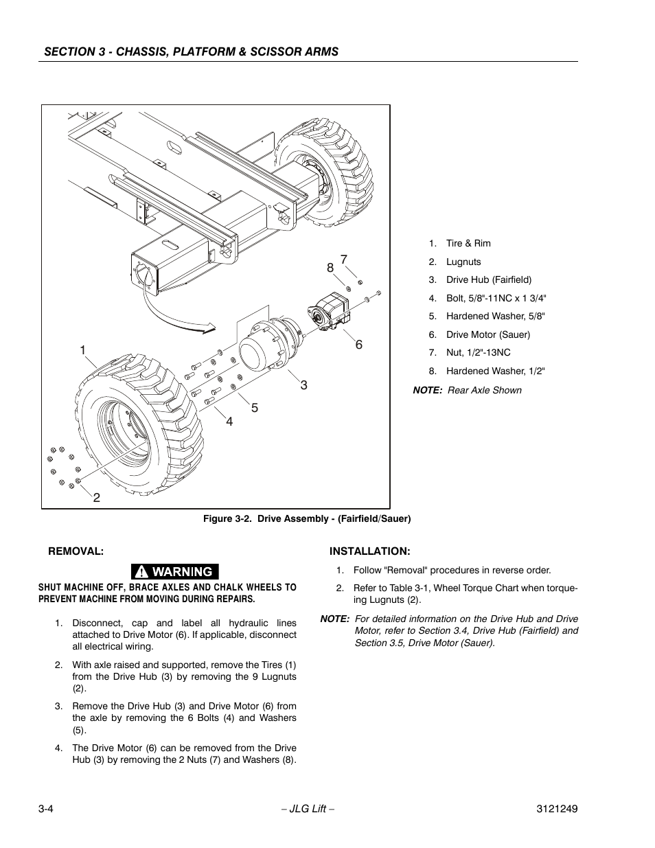 JLG 4394RT Service Manual User Manual | Page 40 / 268
