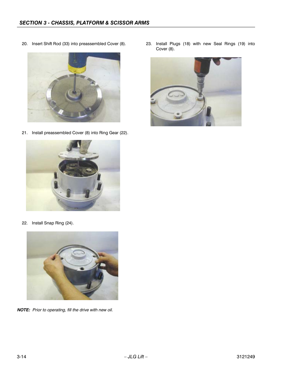 JLG 4394RT Service Manual User Manual | Page 50 / 268