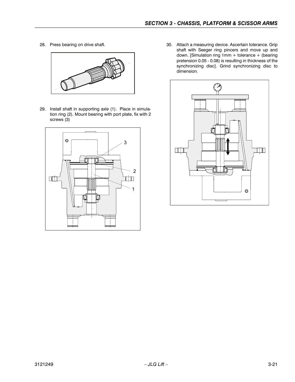 JLG 4394RT Service Manual User Manual | Page 57 / 268