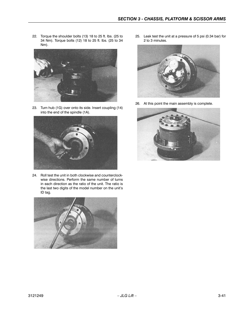 JLG 4394RT Service Manual User Manual | Page 77 / 268
