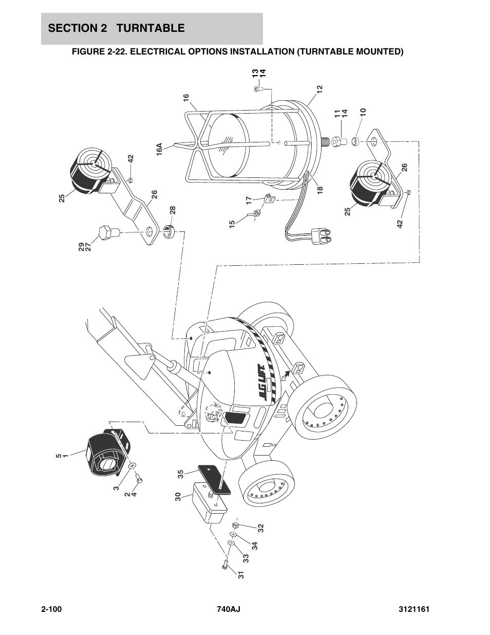 JLG 740AJ Parts Manual User Manual | Page 134 / 326