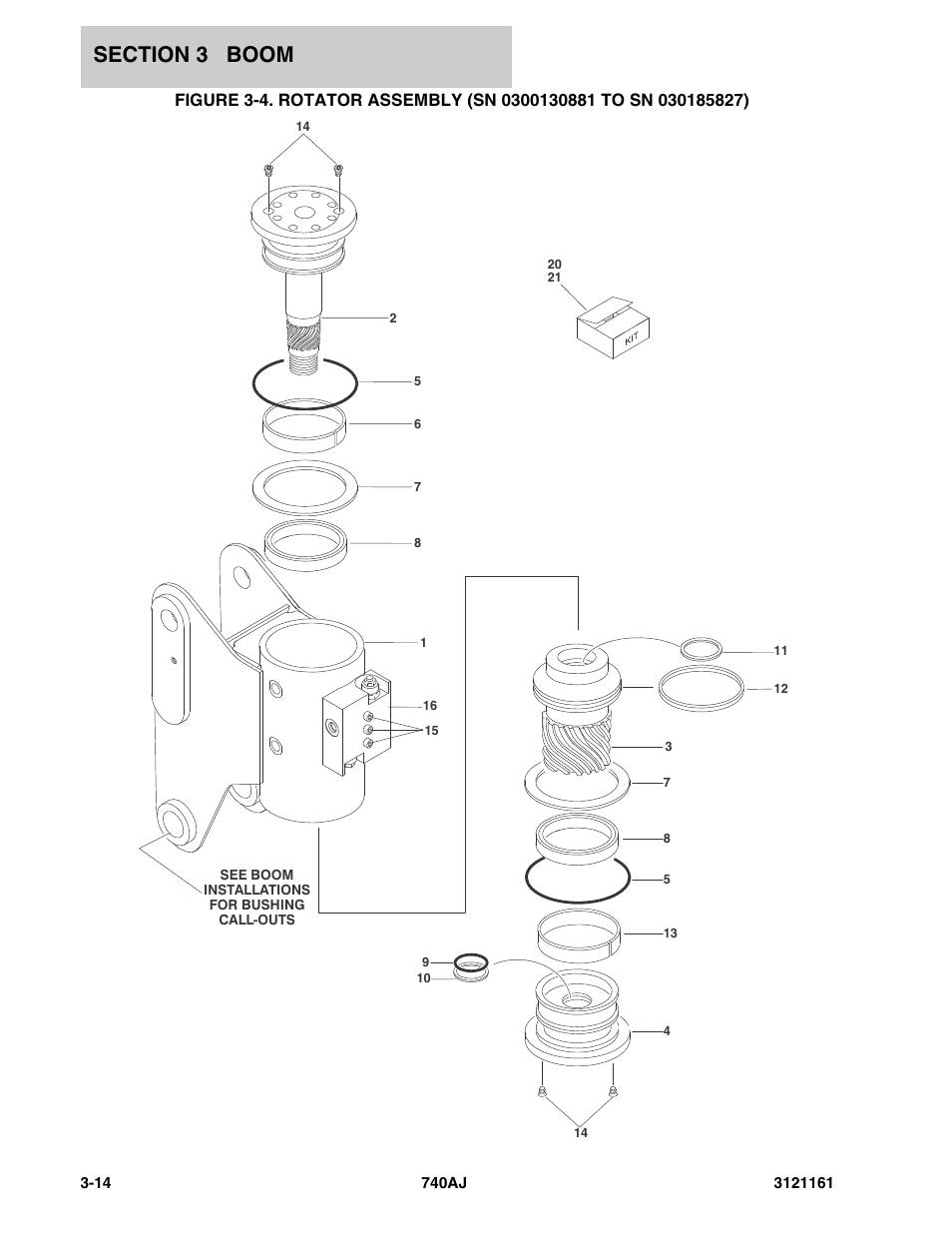 JLG 740AJ Parts Manual User Manual | Page 184 / 326