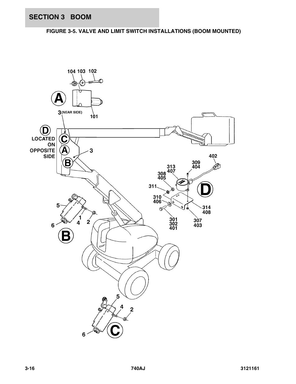 JLG 740AJ Parts Manual User Manual | Page 186 / 326