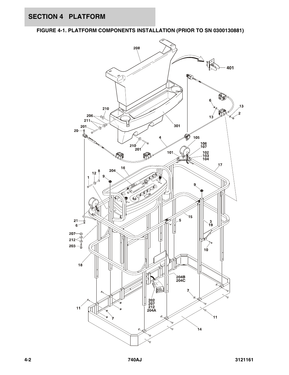 JLG 740AJ Parts Manual User Manual | Page 190 / 326