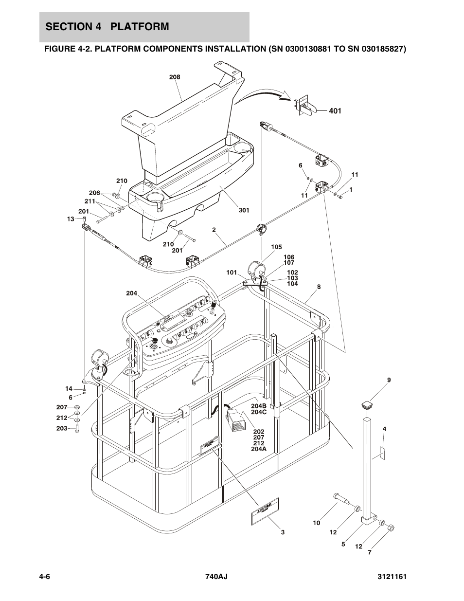 JLG 740AJ Parts Manual User Manual | Page 194 / 326