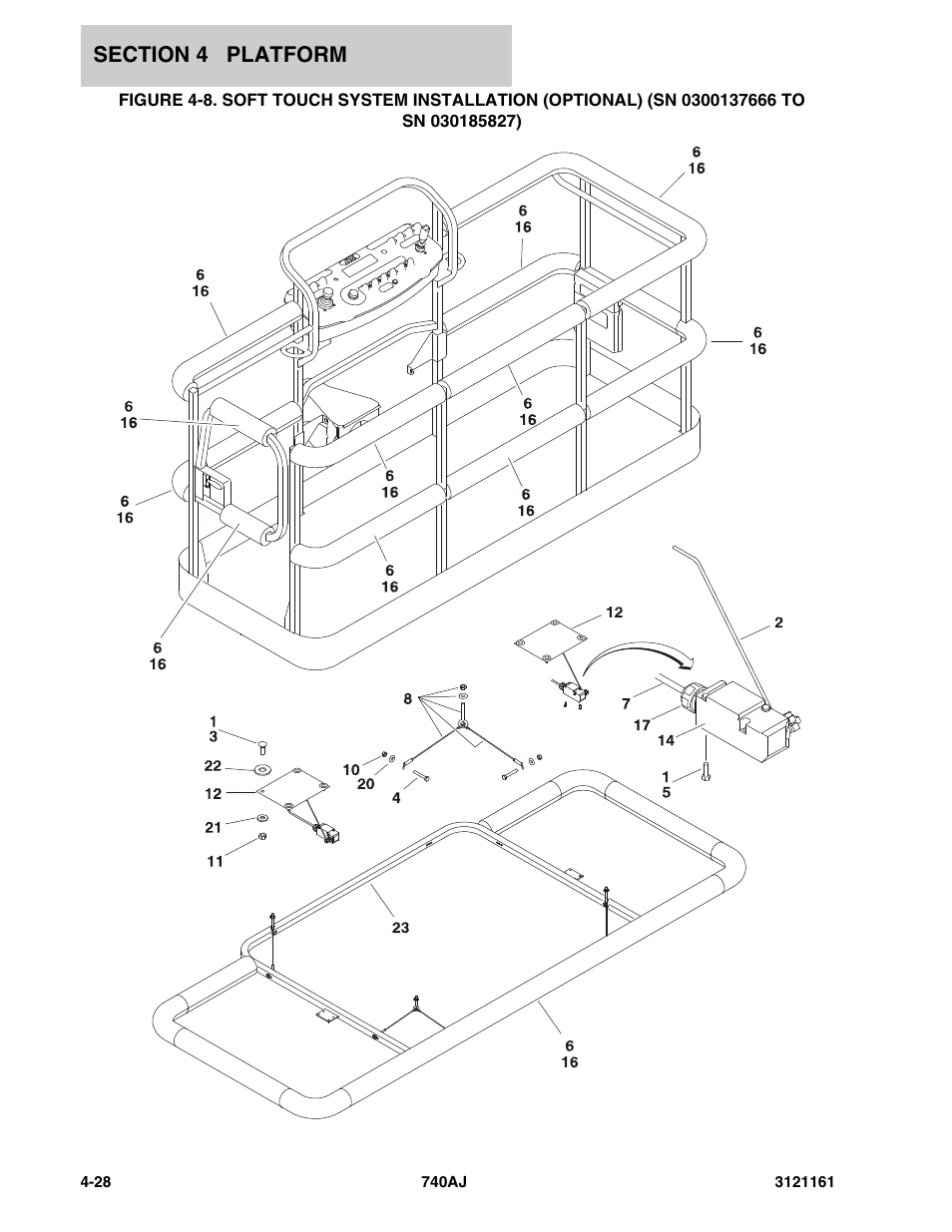 JLG 740AJ Parts Manual User Manual | Page 216 / 326