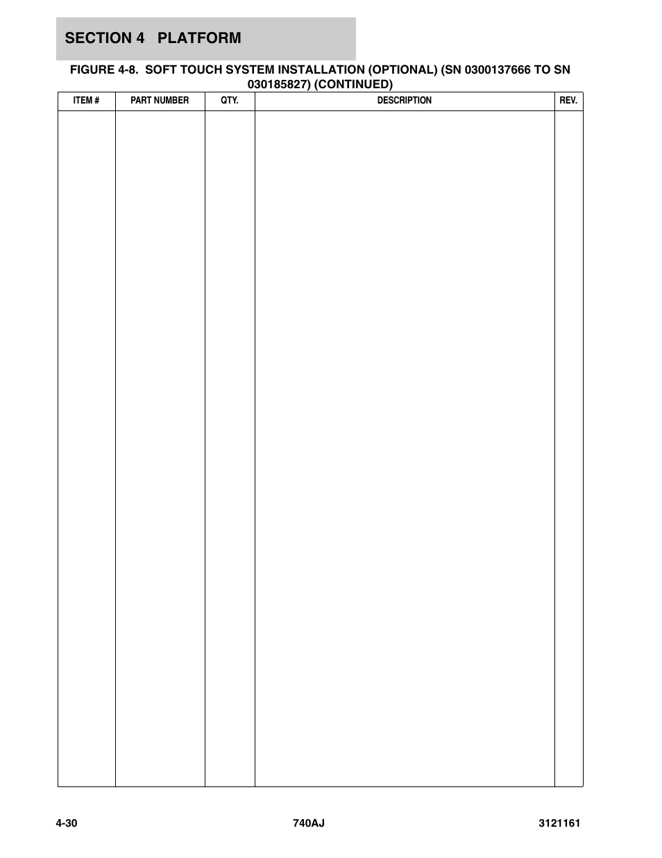 JLG 740AJ Parts Manual User Manual | Page 218 / 326