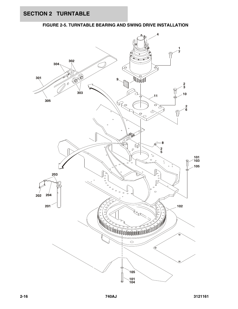 JLG 740AJ Parts Manual User Manual | Page 50 / 326