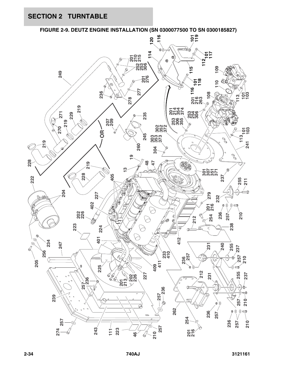 JLG 740AJ Parts Manual User Manual | Page 68 / 326