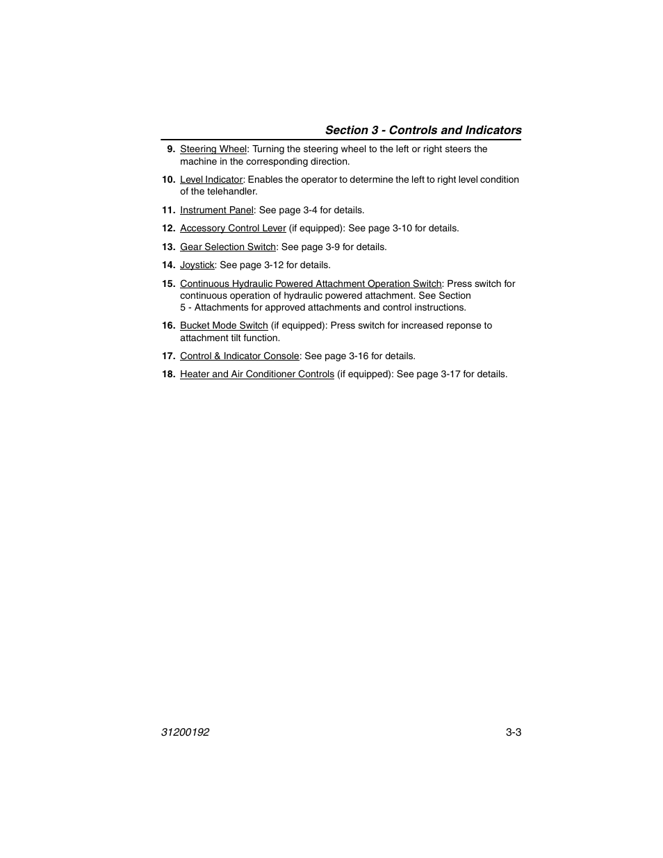 JLG G6-23A Operator Manual User Manual | Page 37 / 126