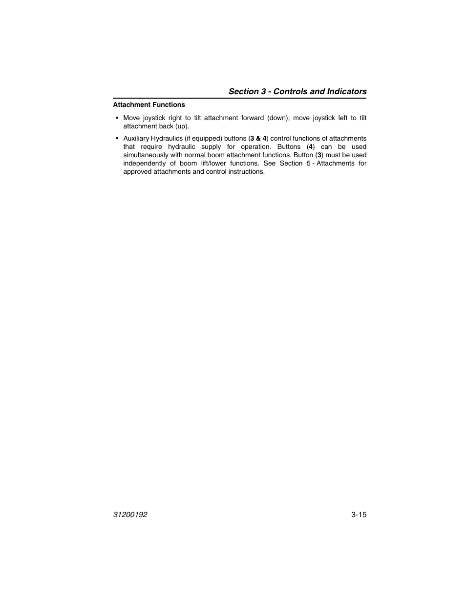 JLG G6-23A Operator Manual User Manual | Page 49 / 126