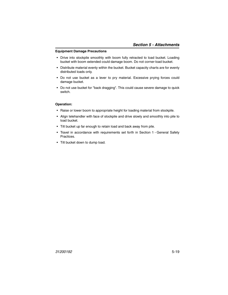 JLG G6-23A Operator Manual User Manual | Page 83 / 126