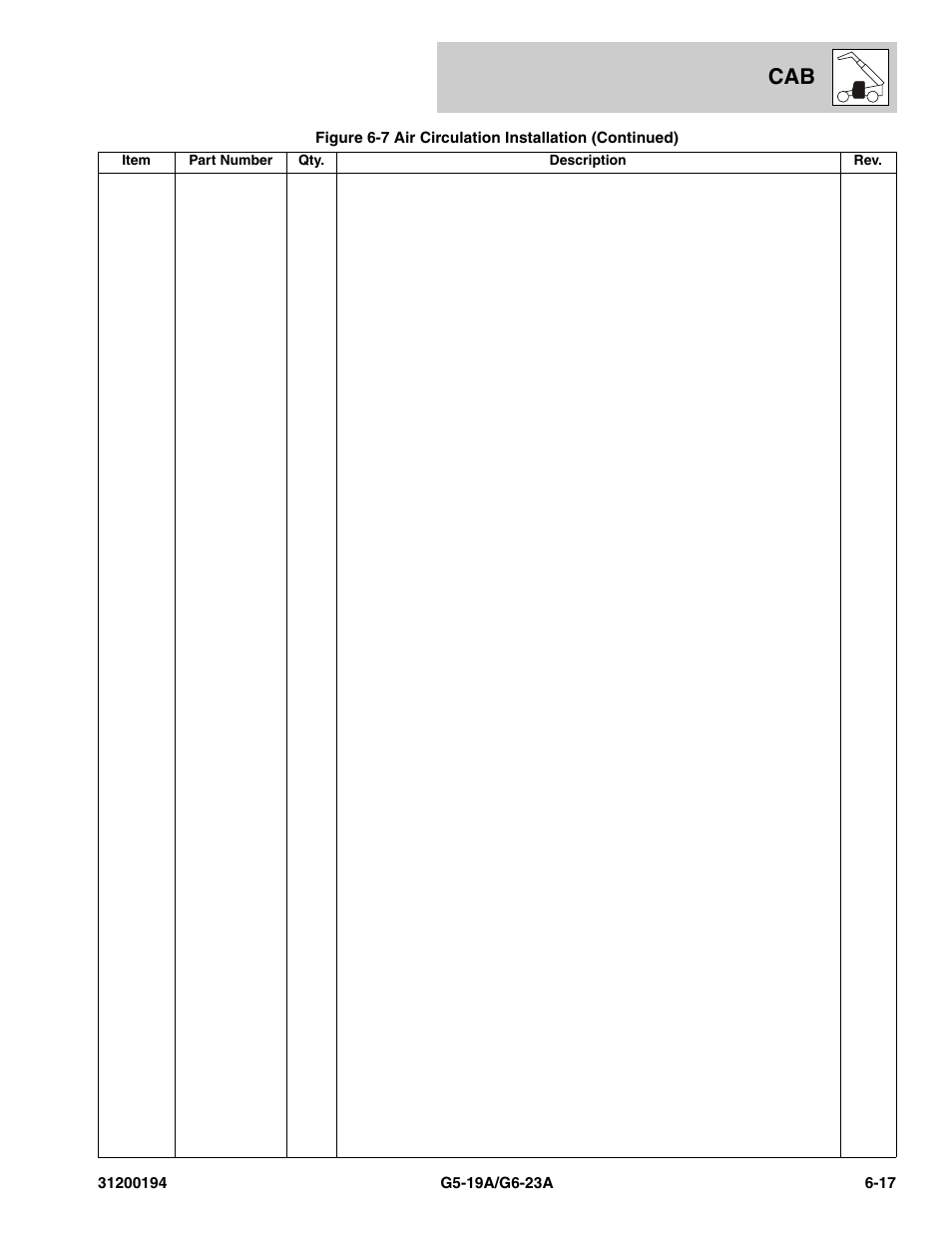 JLG G6-23A Parts Manual User Manual | Page 153 / 318