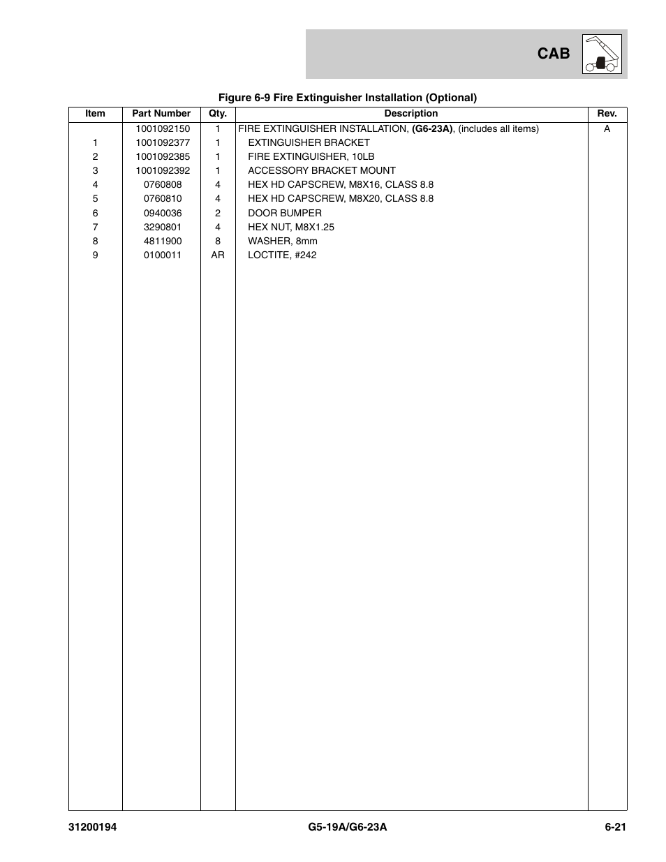 JLG G6-23A Parts Manual User Manual | Page 157 / 318