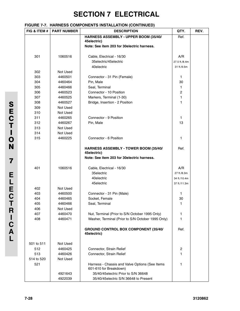 JLG 45e Parts Manual User Manual | Page 200 / 230