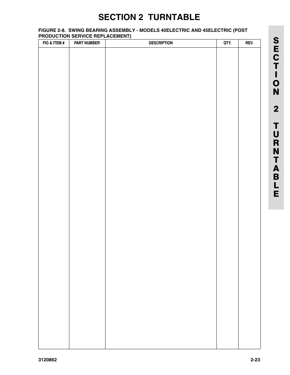 JLG 45e Parts Manual User Manual | Page 71 / 230